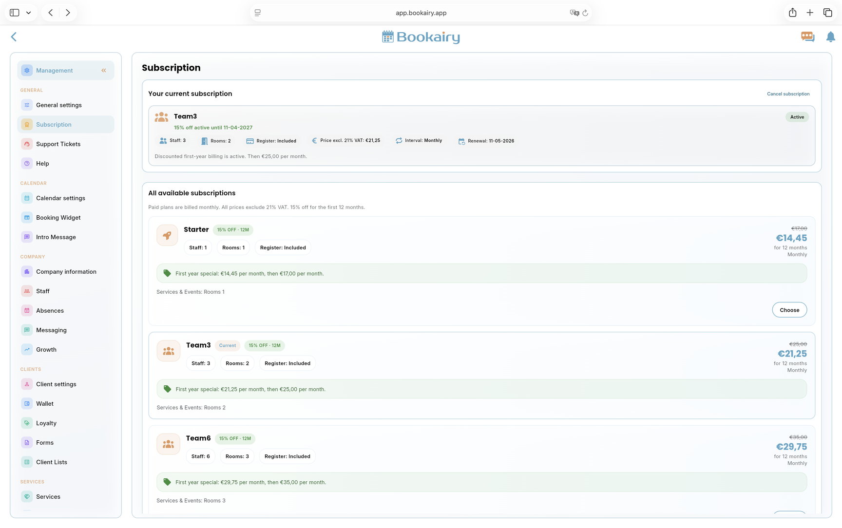 Bookairy walk-through screenshot 2